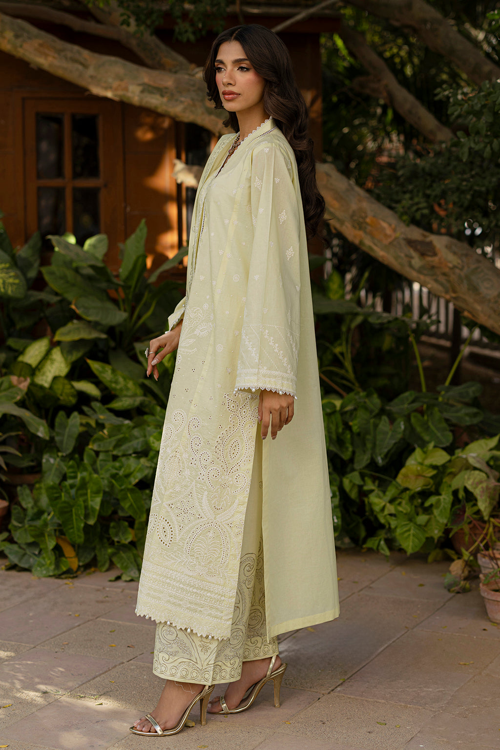 Embroidered Shirt Shalwar Dupatta - 0790