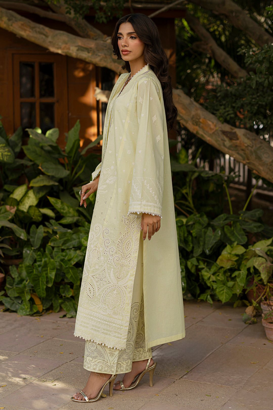 Embroidered Shirt Shalwar Dupatta - 0790