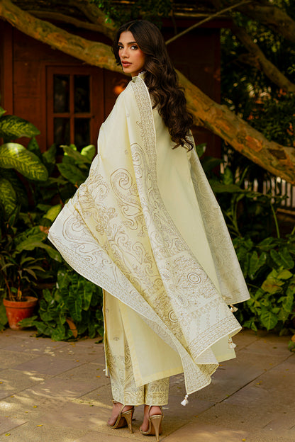 Embroidered Shirt Shalwar Dupatta - 0790
