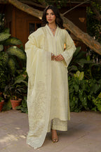 Embroidered Shirt Shalwar Dupatta - 0790