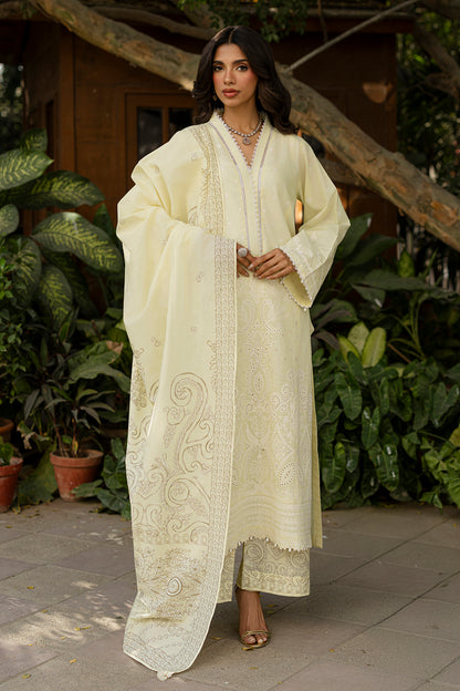 Embroidered Shirt Shalwar Dupatta - 0790