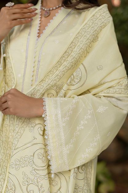 Embroidered Shirt Shalwar Dupatta - 0790