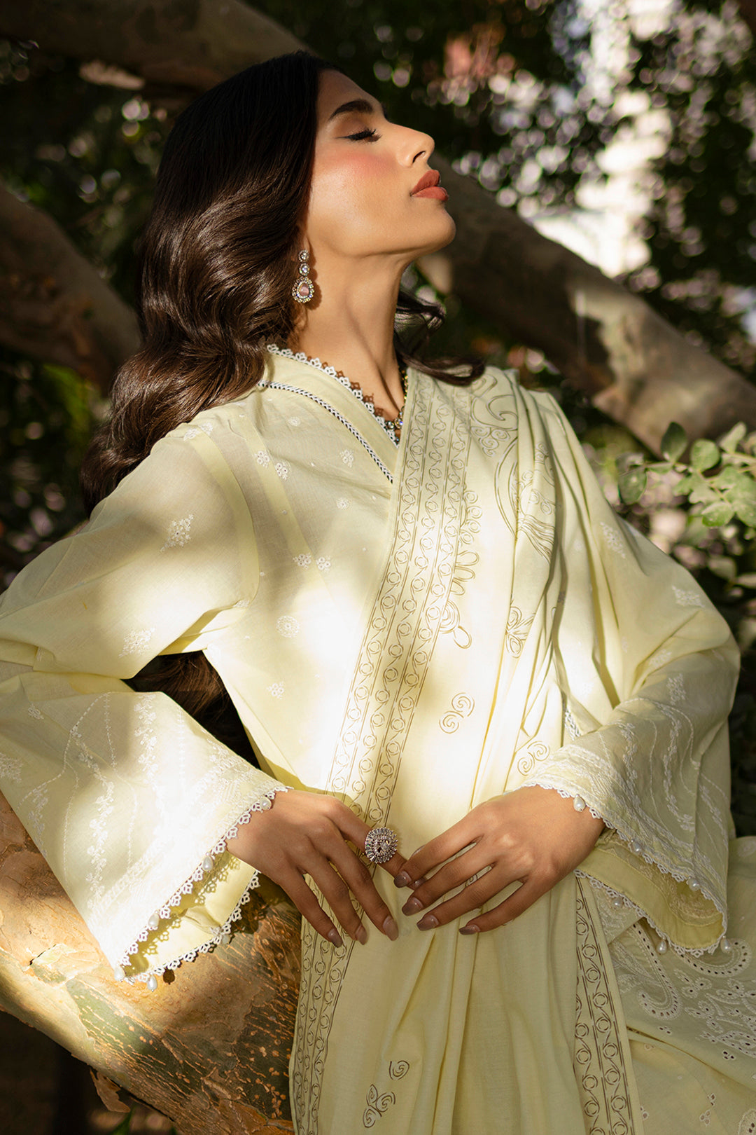 Embroidered Shirt Shalwar Dupatta - 0790