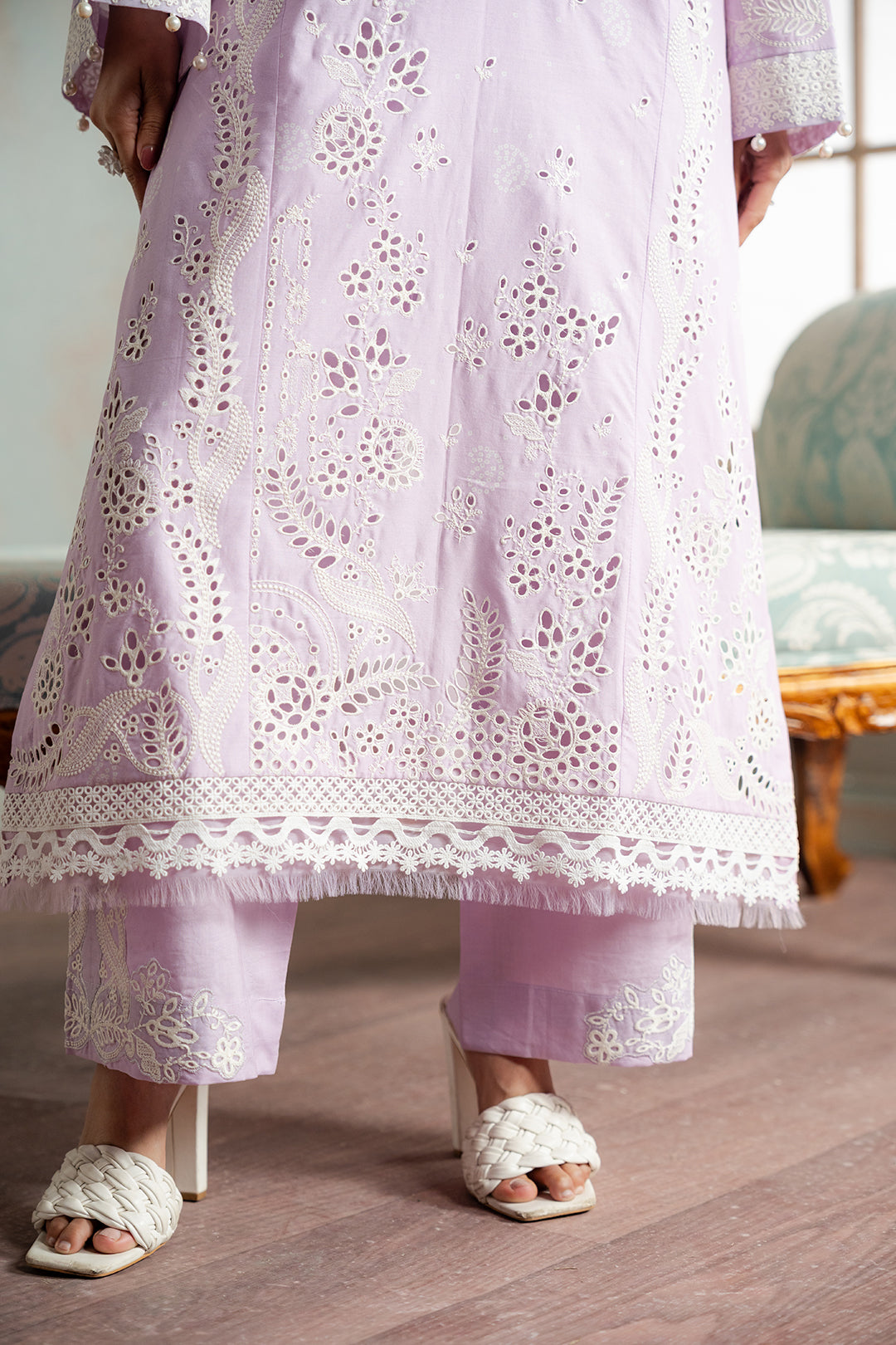 Embroidered Shirt Shalwar Dupatta - 0792