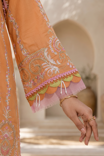 Embroidered Shirt Shalwar Dupatta - 0793