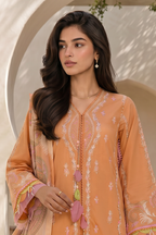 Embroidered Shirt Shalwar Dupatta - 0793