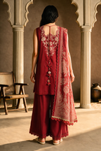 Embroidered Shirt Shalwar Dupatta - 0795