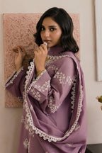 Embroidered Shirt Shalwar Dupatta - 0796