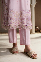 Embroidered Shirt Shalwar Dupatta - 0797