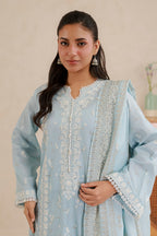 Embroidered Shirt Shalwar Dupatta - 0798