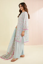 Embroidered Shirt Shalwar Dupatta - 0844