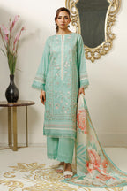 Embroidered Shirt Shalwar Dupatta - 0845