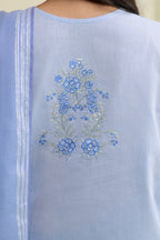 Embroidered Shirt Shalwar Dupatta - 0846