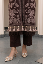 Embroidered Shirt Shalwar Dupatta - 0847