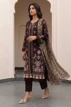 Embroidered Shirt Shalwar Dupatta - 0847