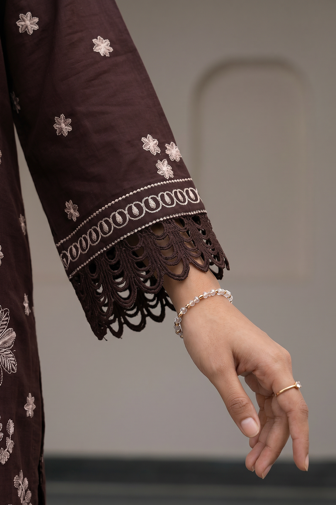 Embroidered Shirt Shalwar Dupatta - 0847