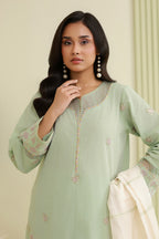 Embroidered Shirt Shalwar Dupatta - 0848