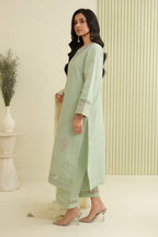 Embroidered Shirt Shalwar Dupatta - 0848