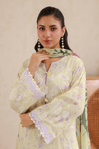 Embroidered Shirt Shalwar Dupatta - 0850