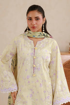 Embroidered Shirt Shalwar Dupatta - 0850
