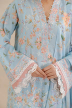 Embroidered Shirt Shalwar Dupatta - 0854