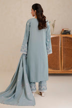 Embroidered Shirt Shalwar Dupatta - 0860