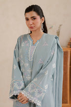 Embroidered Shirt Shalwar Dupatta - 0860