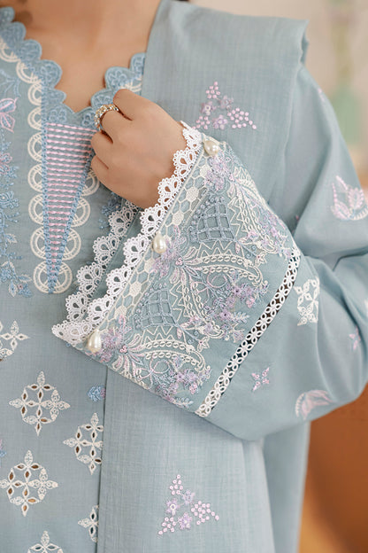 Embroidered Shirt Shalwar Dupatta - 0860