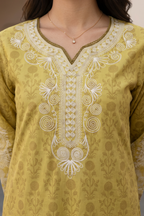 Embroidered Shirt Shalwar Dupatta - 0901