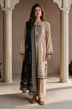 Embroidered Shirt Shalwar Dupatta - 0902