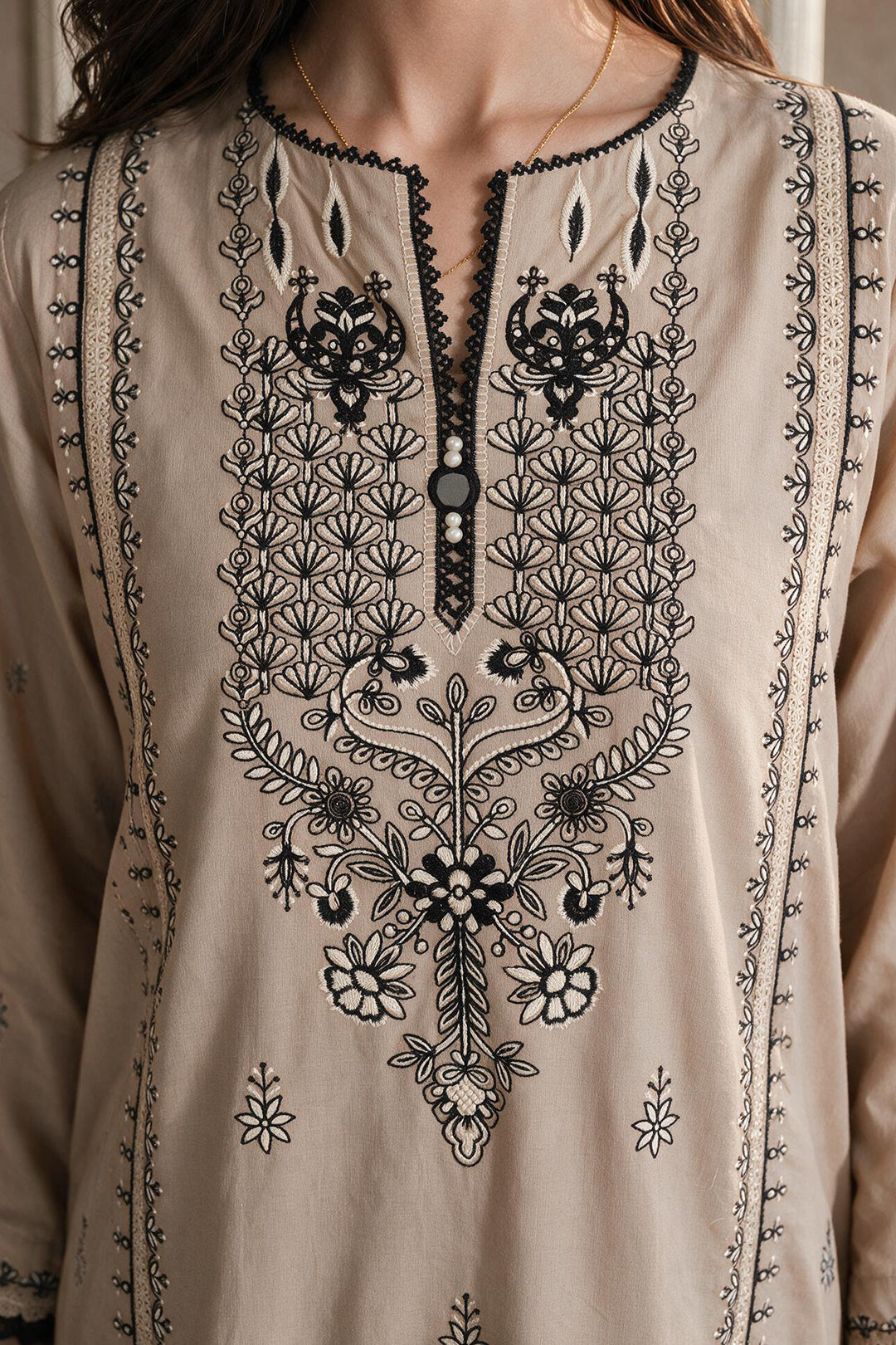 Embroidered Shirt Shalwar Dupatta - 0902