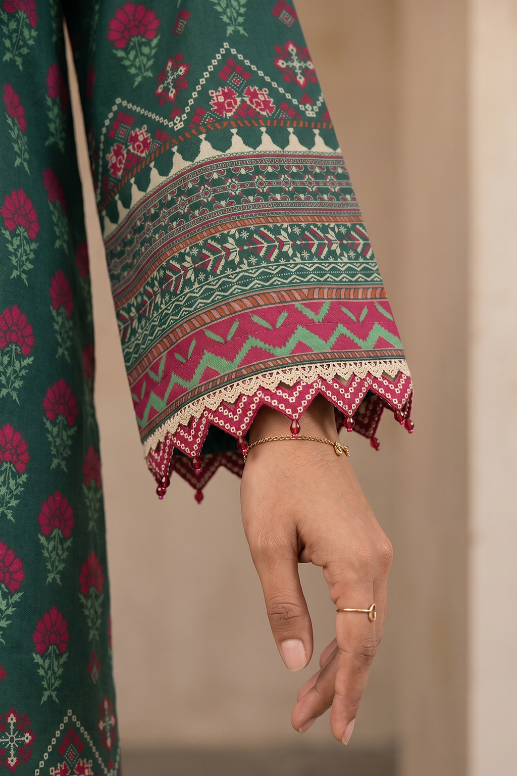 Embroidered Shirt Shalwar Dupatta - 0903