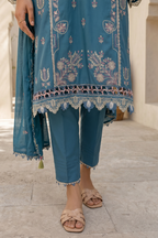 Embroidered Shirt Shalwar Dupatta - 0905