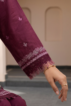Embroidered Shirt Shalwar Dupatta - 0907