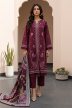 Embroidered Shirt Shalwar Dupatta - 0907