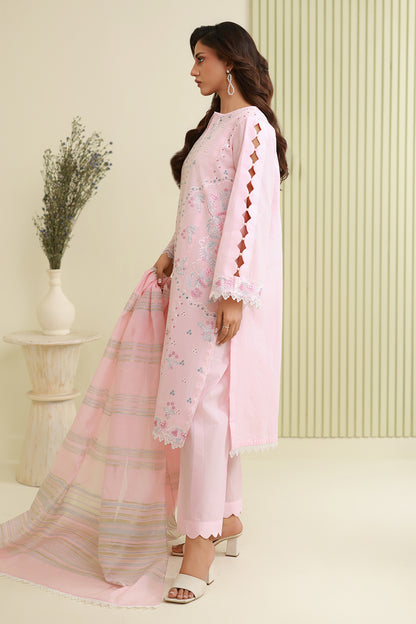Embroidered Shirt Shalwar Dupatta - 0908
