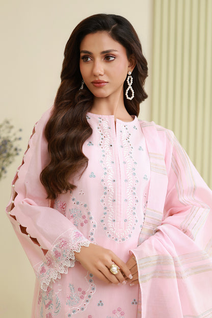 Embroidered Shirt Shalwar Dupatta - 0908