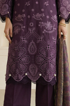 Embroidered Shirt Shalwar Dupatta - 0916