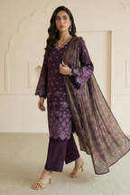 Embroidered Shirt Shalwar Dupatta - 0916