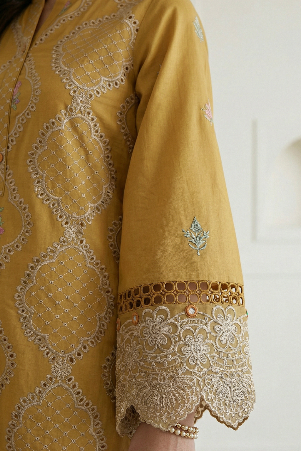 Embroidered Shirt Shalwar Dupatta - 0920