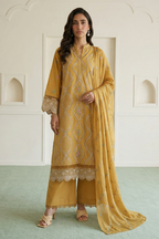 Embroidered Shirt Shalwar Dupatta - 0920