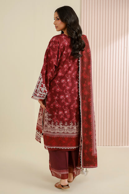 Embroidered Shirt Shalwar Dupatta - 0968
