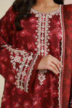 Embroidered Shirt Shalwar Dupatta - 0968