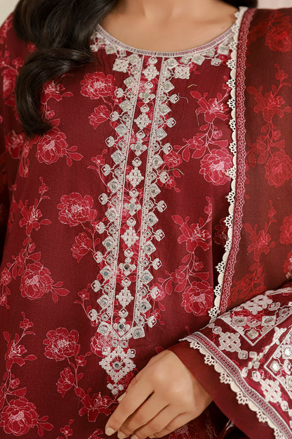 Embroidered Shirt Shalwar Dupatta - 0968