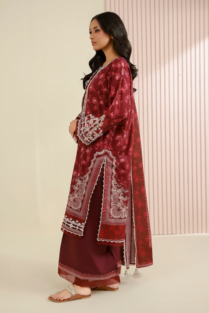 Embroidered Shirt Shalwar Dupatta - 0968