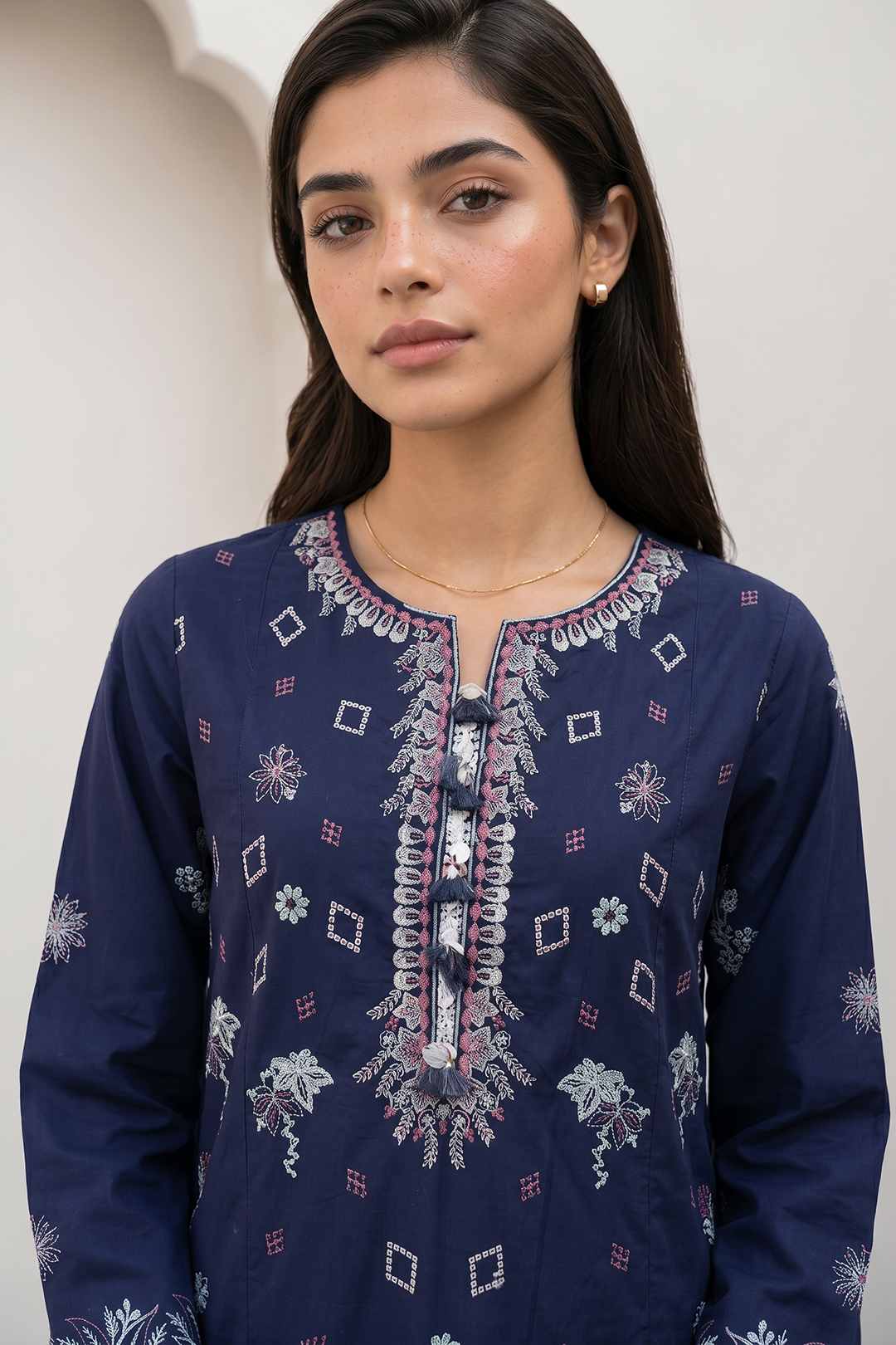 Embroidered Shirt Shalwar Dupatta - 0978