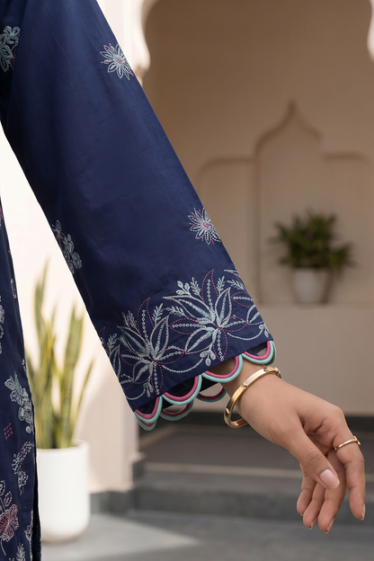 Embroidered Shirt Shalwar Dupatta - 0978