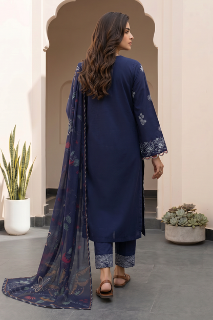 Embroidered Shirt Shalwar Dupatta - 0978
