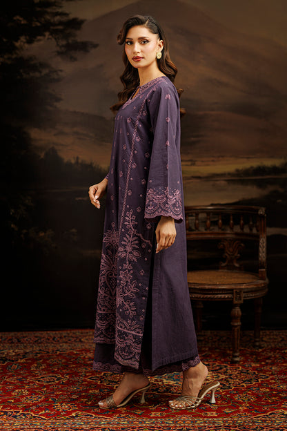 Embroidered Shirt Shalwar Dupatta - 0980