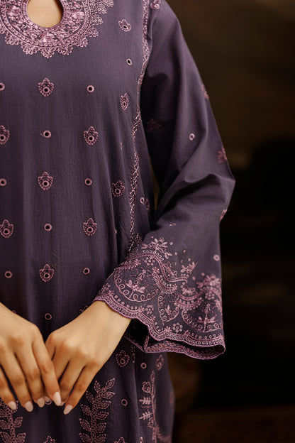 Embroidered Shirt Shalwar Dupatta - 0980